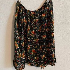 Floral tank top